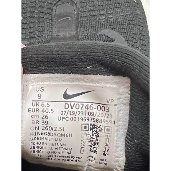 Nike Flex Experience Run 12 Black Off Noir Womans Sz 9 - Picture 8 of 8